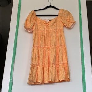 Ditsy floral sundress in sunshine yellow!!